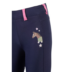 Legginsy HKM Pony Dream II granatowe