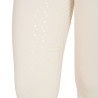 Legginsy EQUESTRO Slim Hybrid antique white - krem letnie
