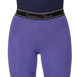 Legginsy QHP Eden damskie Purple Sunset/Fiolet