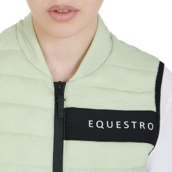 Techniczna kamizelka damska Equestro miętowy zielony S
