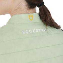 Techniczna kamizelka damska Equestro miętowy zielony S