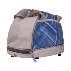 Torba/Pokrowiec na kask QHP Seashell/Szaro-Niebieski