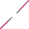 Bat York do lonżowania 2-częściowy różowy 180cm