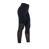 Legginsy EQUESTRO Slim Hybrid czarne letnie