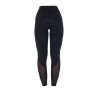 Legginsy EQUESTRO Slim Hybrid czarne letnie