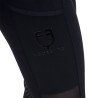 Legginsy EQUESTRO Slim Hybrid czarne letnie