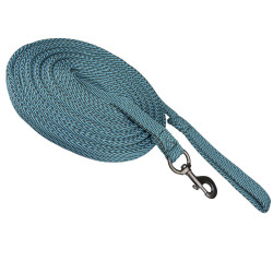 Lonża York Stripe turkusowa 8,5m