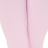 Legginsy dziecięce EQUESTRO Slim Fit Rhinestone pastelowy róż - ballerina