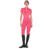 Legginsy Equestro "Slim Fit" Honey Suckle/różowe
