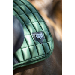 Czaprak ujeżdżeniowy LeMieux "Loire Memory Satin" Hunter Green/c.zielony FULL