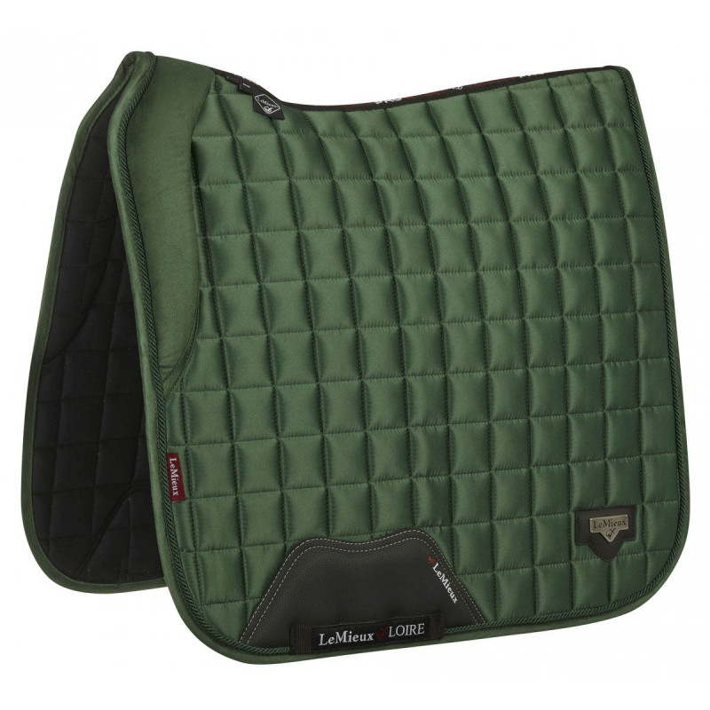 Czaprak ujeżdżeniowy LeMieux "Loire Memory Satin" Hunter Green/c.zielony FULL