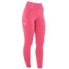 Legginsy Equestro dziecięce "Slim Fit" Honey Suckle/różowe