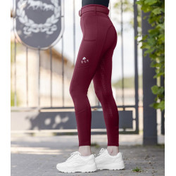 Legginsy młodzieżowe ELT Ella bordowe/velvet red