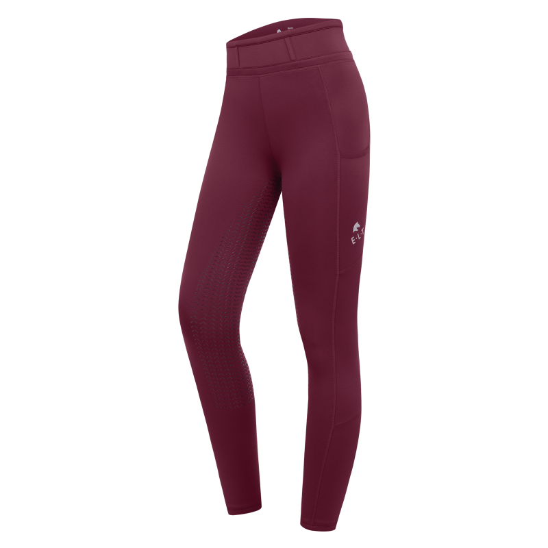 Legginsy młodzieżowe ELT Ella bordowe/velvet red