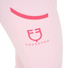 Legginsy EQUESTRO Slim Fit Dekor różowe - dziecko