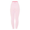 Legginsy EQUESTRO Slim Fit Dekor różowe - dziecko