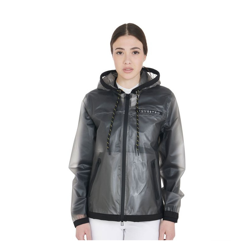 Kurtka przeciwdeszczowa BASIC grey/szare EQUESTRO