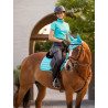 Czaprak skokowy LeMieux "Loire Classic Satin Close Contact" Azure