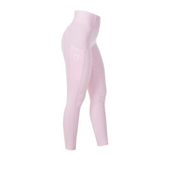 Legginsy EQUESTRO Slim Fit j.róż/ballerina