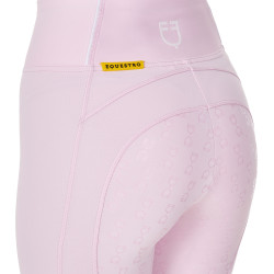Legginsy EQUESTRO Slim Fit j.róż/ballerina