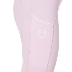 Legginsy EQUESTRO Slim Fit j.róż/ballerina