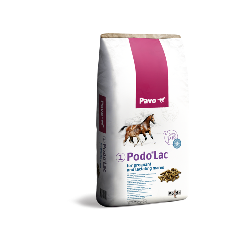 PAVO Podo Lac 1 Pellets 20 kg – Granulat dla klaczy źrebnych i karmiących