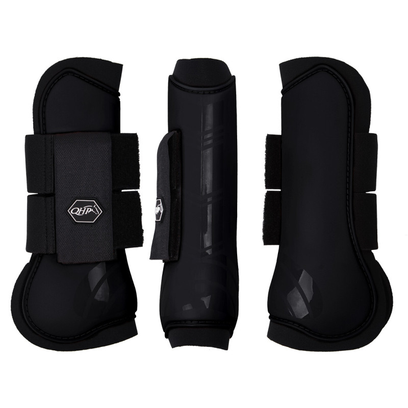 Ochraniacze QHP skokowe Black/Czarne COB
