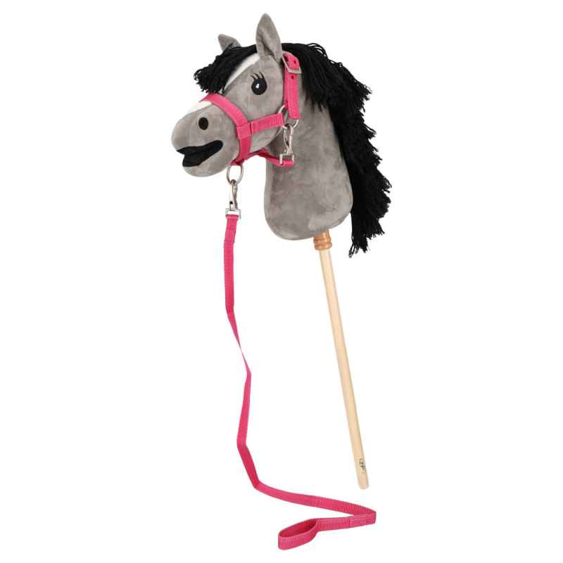 Kantar z uwiązem Hobby Horse QHP różowy