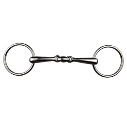 Wędzidło York anatomiczne podwójnie łamane 14 mm 12,5cm