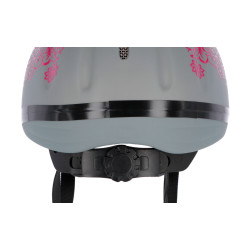 Kask jeździecki Beauty szary 53-57cm