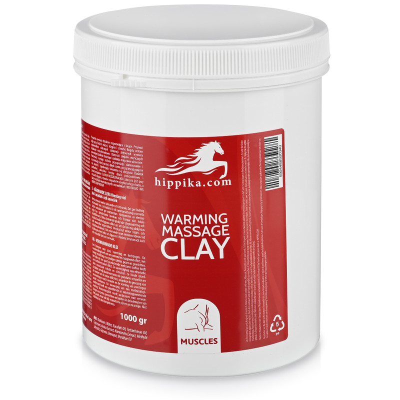 Hippika Glinka rozgrzewająca 1kg