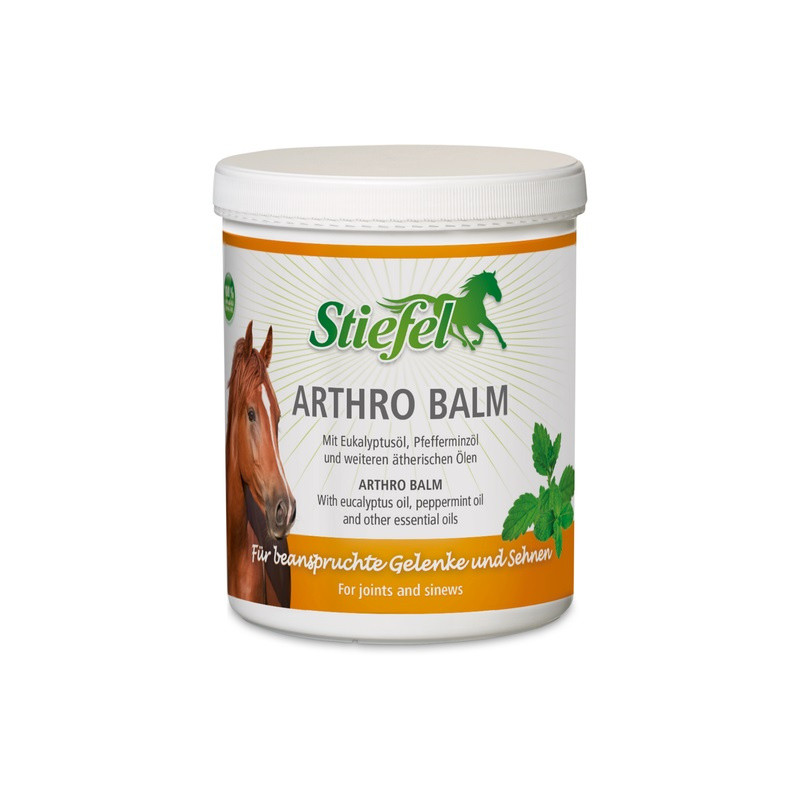 Arthro Balm Stiefel Maść z zawartością eukaliptusa, olejku miętowego i rozmarynu