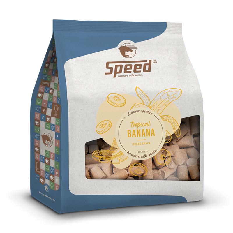 Cukierki smaczki dla koni Speed 5kg Banan