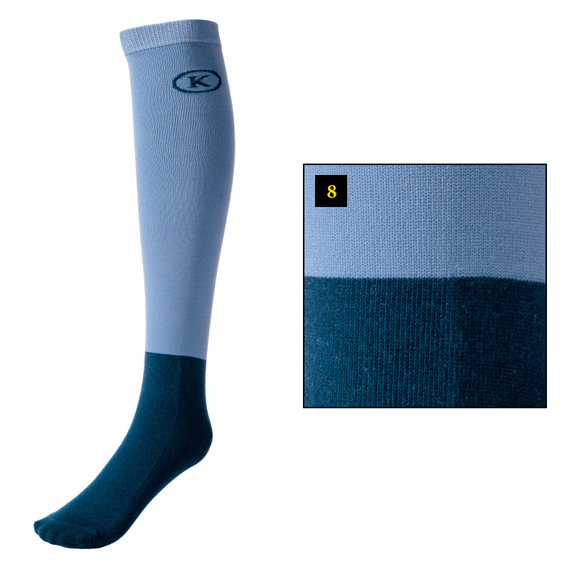 Podkolanówki Kavalkade "KavalSocks Smart" Błękit-Niebieski 35-38