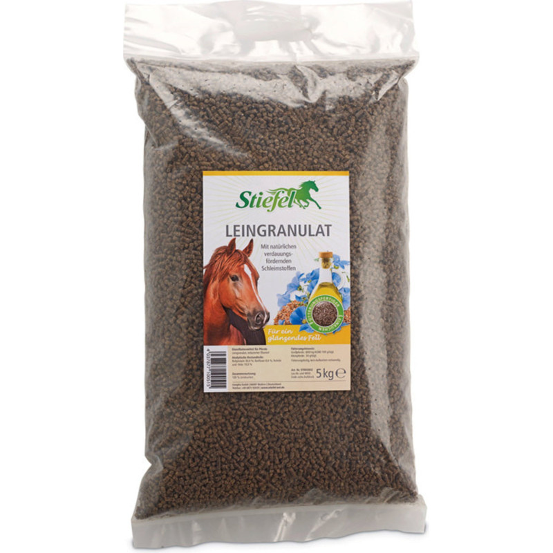 Leingranulat Stiefel granulat lniany 5kg