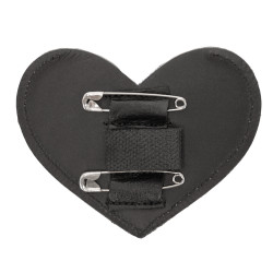 Numerek startowy QHP "Heart" różowy