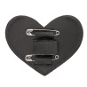 Numerek startowy QHP "Heart" różowy