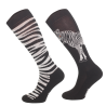 Podkolanówki jeździeckie bawełniane Comodo, Zebra