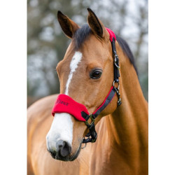 Kantar z uwiązem LeMieux "Vogue Fleece" Chilli czerwony COB
