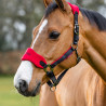 Kantar z uwiązem LeMieux "Vogue Fleece" Chilli czerwony COB