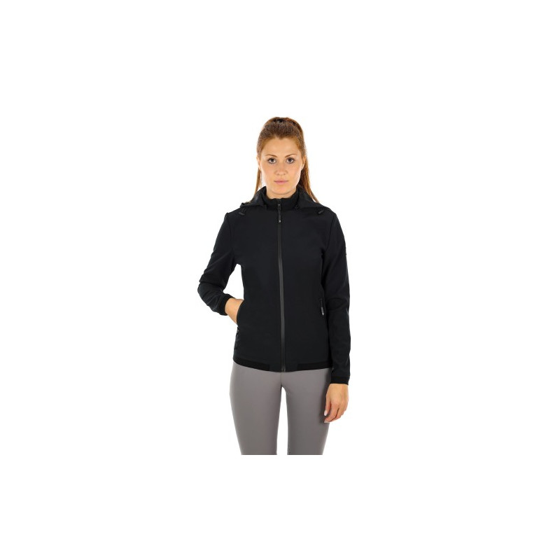 Kurtka damska softshell BALI EQUESTRO czarna XS