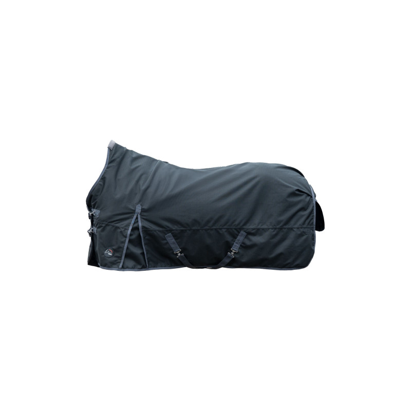 Derka padokowa HKM "Highneck Glasgow" czarna 125cm