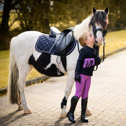 Czaprak QHP ''Lize'' Violet/c.fiolet