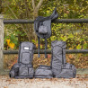 Pokrowce na strzemiona QHP "Collection" Grey Reflective/Szare