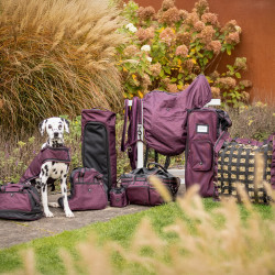 Torba na szczotki QHP "Collection" Wide Red/Bordo