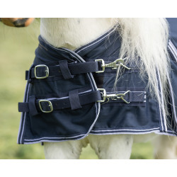 Derka przeciwdeszczowa QHP Falabella granat 115cm