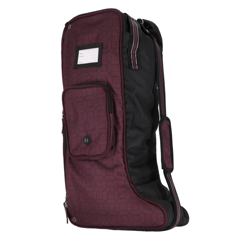 Torba na oficerki QHP "Collection" Wine red/Bordo L