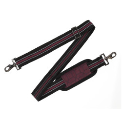 Torba na oficerki QHP "Collection" Wine red/Bordo M