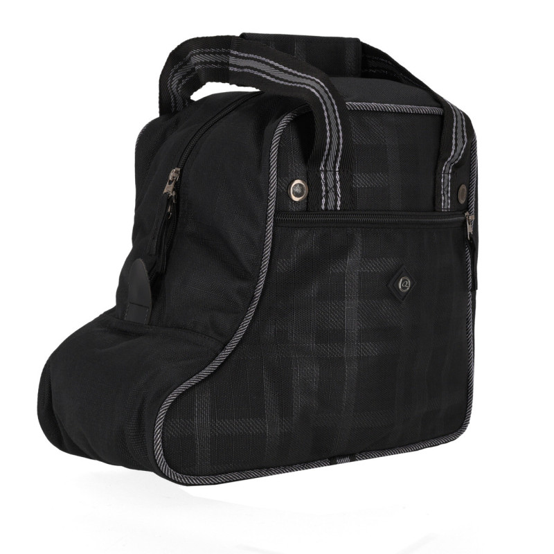 Torba na buty jeździeckie QHP Midnight/Czarna L