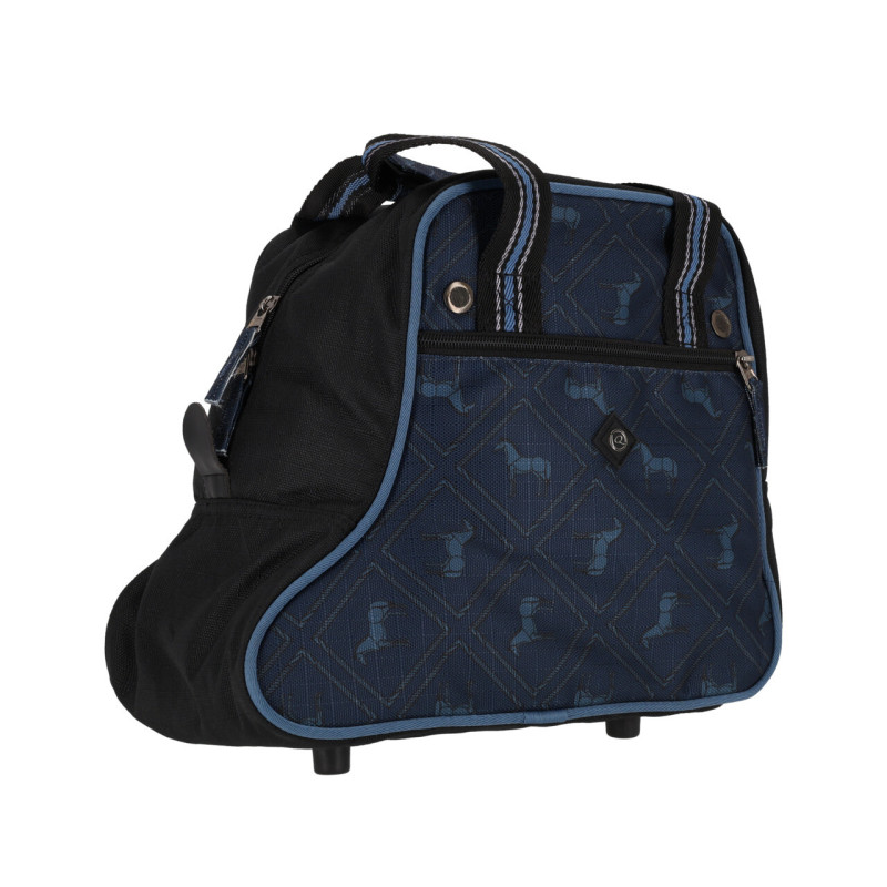 Torba na buty jeździeckie QHP 	Navy dusk/Granat L